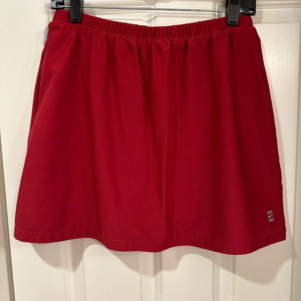 Red Nike tennis skirt size XL